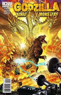 Cover Thumbnail for Godzilla: Kingdom of Monsters (IDW, 2011 series) #5 [Cover B]