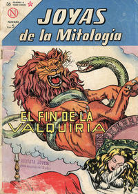 Cover for Joyas de la Mitología (Editorial Novaro, 1962 series) #11