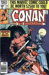 Cover Thumbnail for Conan the Barbarian (Marvel, 1970 series) #114 [Newsstand]