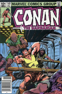 Cover Thumbnail for Conan the Barbarian (Marvel, 1970 series) #140 [Newsstand]