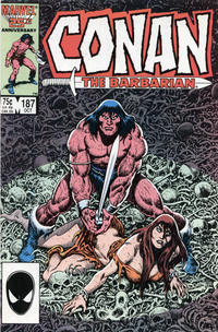 Cover Thumbnail for Conan the Barbarian (Marvel, 1970 series) #187 [Direct]