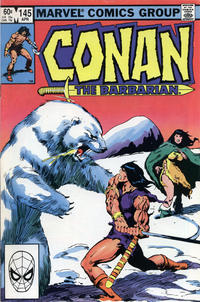 Cover for Conan the Barbarian (Marvel, 1970 series) #145 [Direct]