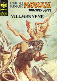 Cover Thumbnail for Korak (Illustrerte Klassikere / Williams Forlag, 1966 series) #42