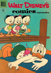 Cover Thumbnail for Walt Disney's Comics and Stories (Dell, 1940 series) #v17#11 (203) [15¢]