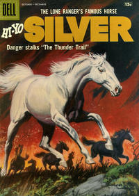 Cover Thumbnail for The Lone Ranger's Famous Horse Hi-Yo Silver (Dell, 1952 series) #24 [15¢]