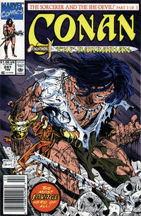 Cover for Conan the Barbarian (Marvel, 1970 series) #241 [Newsstand]