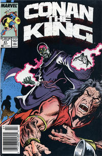 Cover for Conan the King (Marvel, 1984 series) #41 [Newsstand]
