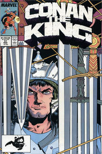 Cover for Conan the King (Marvel, 1984 series) #51 [Direct]