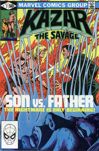Cover Thumbnail for Ka-Zar the Savage (Marvel, 1981 series) #7 [Direct]
