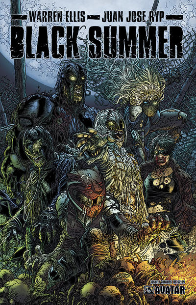 Cover for Black Summer (Avatar Press, 2007 series) #7 [Zombies]
