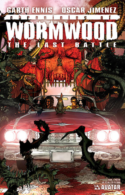 Cover for Chronicles of Wormwood: The Last Battle (Avatar Press, 2009 series) #1 [Poster]