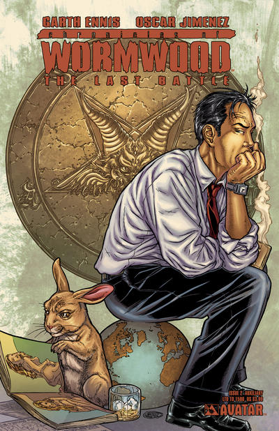 Cover for Chronicles of Wormwood: The Last Battle (Avatar Press, 2009 series) #2 [Auxiliary]