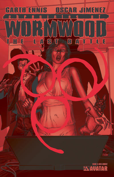 Cover for Chronicles of Wormwood: The Last Battle (Avatar Press, 2009 series) #3 [Anti-Christ]