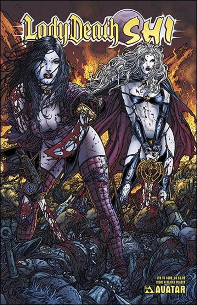Cover for Lady Death / Shi (Avatar Press, 2007 series) #0 [Deadly Blades]
