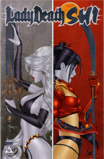 Cover for Lady Death / Shi Preview (Avatar Press, 2006 series) [Platinum]
