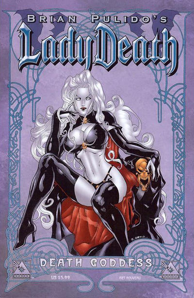 Cover for Lady Death: Death Goddess (Avatar Press, 2005 series) [Art Nouveau]