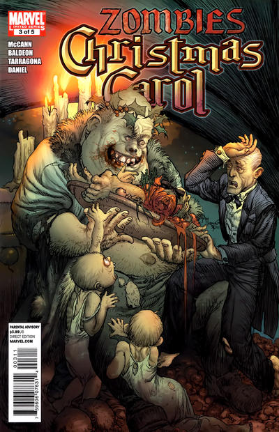 Cover for Marvel Zombies Christmas Carol (Marvel, 2011 series) #3