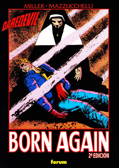 Cover for Obras Maestras (Planeta DeAgostini, 1991 series) #1 - Daredevil: Born Again [Segunda Edición]