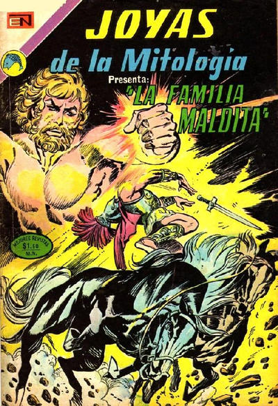 Cover for Joyas de la Mitología (Editorial Novaro, 1962 series) #207
