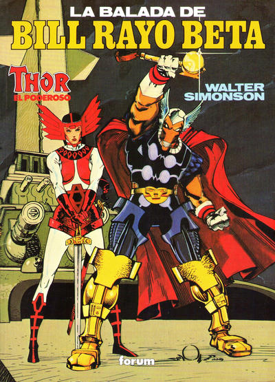 Cover for Obras Maestras (Planeta DeAgostini, 1991 series) #3 - Thor el Poderoso: La balada de Bill Rayo Beta