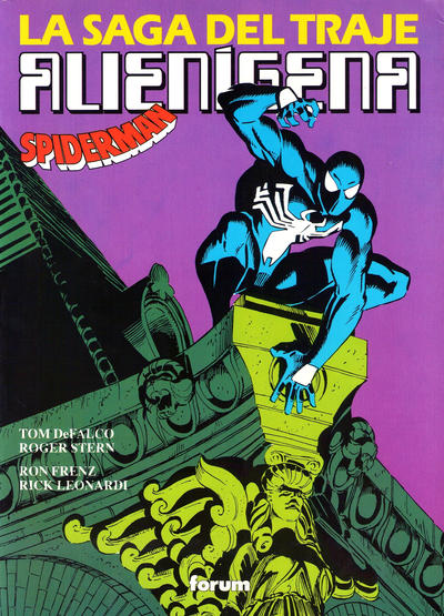 Cover for Obras Maestras (Planeta DeAgostini, 1991 series) #5 - Spiderman: La Saga del Traje Alienígena