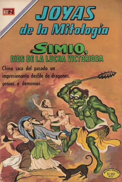 Cover for Joyas de la Mitología (Editorial Novaro, 1962 series) #144