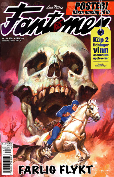Cover for Fantomen (Egmont, 1997 series) #15/2011