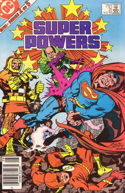 Cover for Super Powers (DC, 1984 series) #2 [Newsstand]