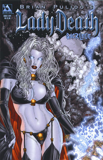 Cover for Brian Pulido's Lady Death: Sacrilege (Avatar Press, 2006 series) #0 [Ryp]