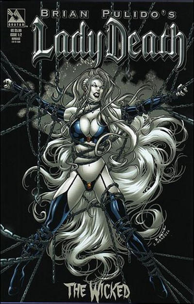 Cover for Lady Death: The Wicked (Avatar Press, 2005 series) #1/2 [Bondage]