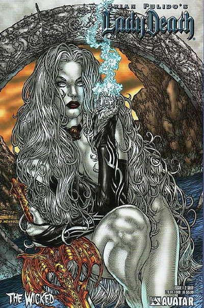 Cover for Lady Death: The Wicked (Avatar Press, 2005 series) #1/2 [Sexy]