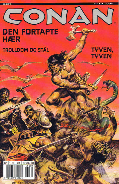 Cover for Conan (Bladkompaniet / Schibsted, 1990 series) #1/2004