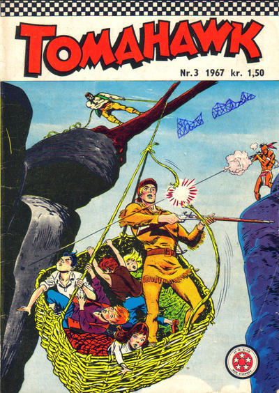 Cover for Tomahawk (Serieforlaget / Se-Bladene / Stabenfeldt, 1965 series) #3/1967
