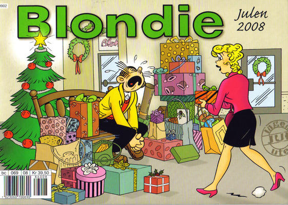 Cover for Blondie (Hjemmet / Egmont, 1941 series) #2008