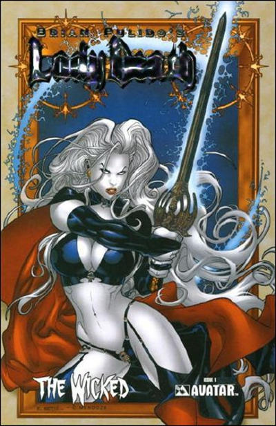 Cover for Lady Death: The Wicked (Avatar Press, 2005 series) #1 [Prism Foil]