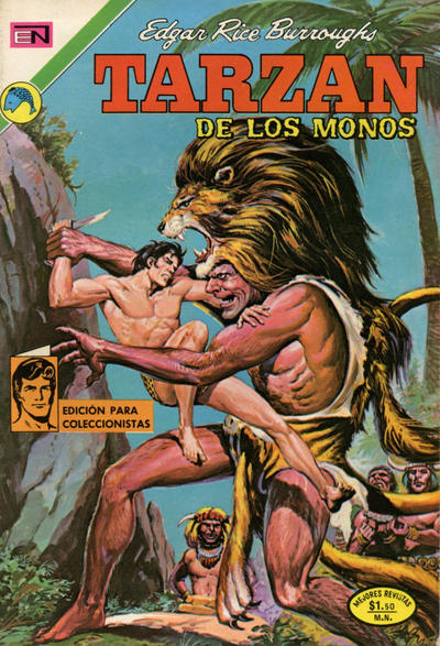 Cover for Tarzán (Editorial Novaro, 1951 series) #332