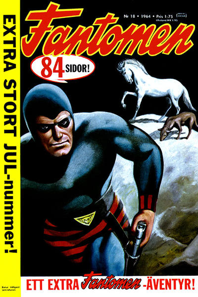 Cover for Fantomen (Semic, 1958 series) #18/1964