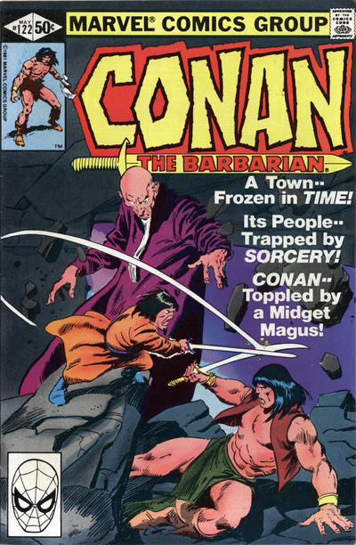 Cover for Conan the Barbarian (Marvel, 1970 series) #122 [Direct]