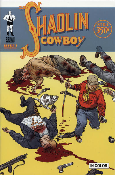 Cover for Shaolin Cowboy (Burlyman Entertainment, 2004 series) #1 [Cover B - Second Printing]
