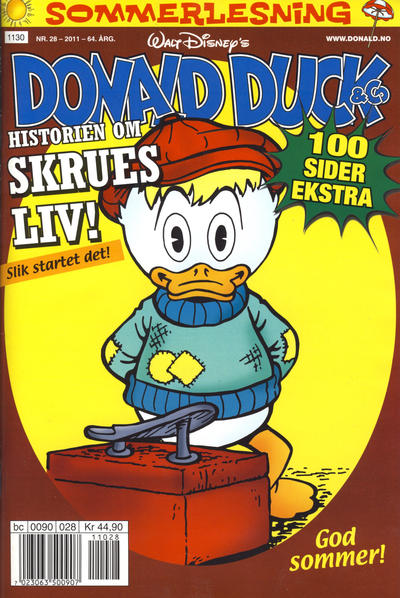 Cover for Donald Duck & Co (Hjemmet / Egmont, 1948 series) #28/2011