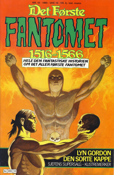 Cover for Fantomet (Semic, 1976 series) #10/1985