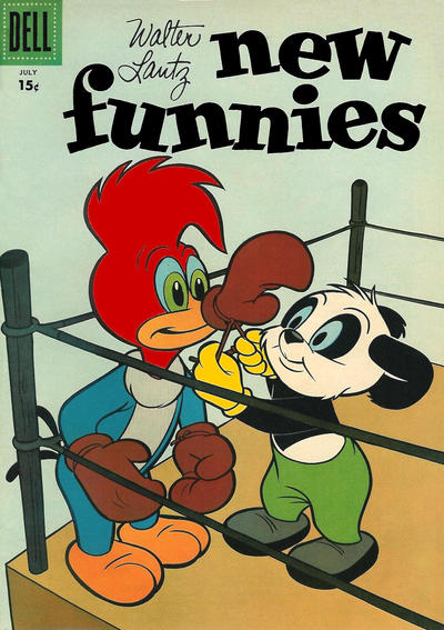 Cover for Walter Lantz New Funnies (Dell, 1946 series) #245 [15¢]