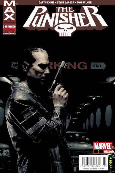 Cover for Marvel Max: The Punisher (Editorial Televisa, 2008 series) #5
