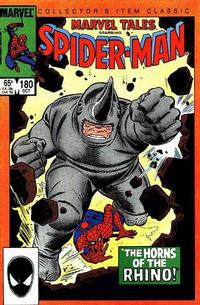 Cover for Marvel Tales (Marvel, 1966 series) #180 [Direct]