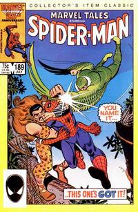 Cover Thumbnail for Marvel Tales (Marvel, 1966 series) #189 [Direct]