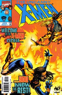 Cover Thumbnail for The Uncanny X-Men (Marvel, 1981 series) #351 [Direct Edition]