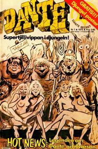 Cover Thumbnail for Dante (Semic, 1975 series) #7/1975