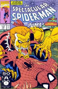 Cover for The Spectacular Spider-Man (Marvel, 1976 series) #172 [Direct]