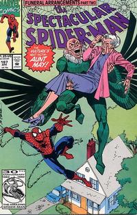 Cover Thumbnail for The Spectacular Spider-Man (Marvel, 1976 series) #187 [Direct]
