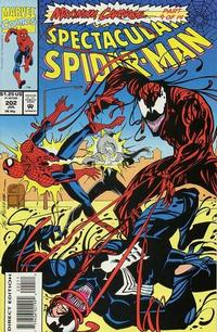 Cover for The Spectacular Spider-Man (Marvel, 1976 series) #202 [Direct Edition]